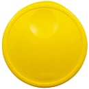 Rubbermaid FG573000YEL 13 1/2" Round Storage Container Lid - Yellow Poly thumbnail 2