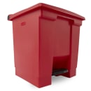 Rubbermaid FG614300RED 8 gal Step-On Container - Red thumbnail 2