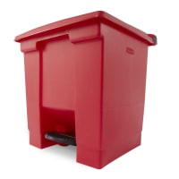 Rubbermaid FG614400BEIG 12 gal Step-On Container - Beige thumbnail 8