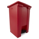Rubbermaid FG614400RED 12 gal Step-On Container - Red thumbnail 2