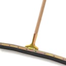 Rubbermaid FG636200NAT 60" Tapered Wood Broom Handle - Natural thumbnail 4
