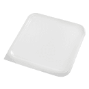Rubbermaid FG650900 8 3/4" Square Space Saver Lid - White Poly thumbnail 2