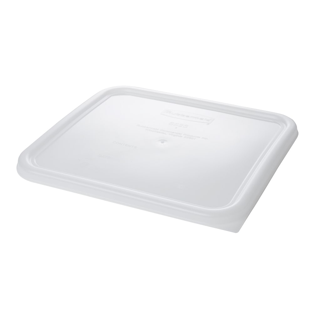 Rubbermaid FG652300 Lid for 12, 18 & 22 qt Containers - Polyethylene, White