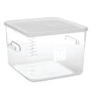 Rubbermaid FG652300 Lid for 12, 18 & 22 qt Containers - Polyethylene, White thumbnail 3