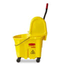 Rubbermaid FG738000YEL 31 qt Mop Bucket Combo - Reverse Wringer, Plastic, Yellow thumbnail 3