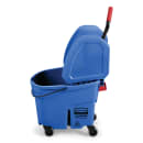 Rubbermaid FG757888BLUE 35 qt WaveBrake Mop Bucket Combo - Down Press Wringer, Plastic, Blue thumbnail 2