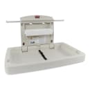Rubbermaid FG781888LPLAT Horizontal Wall-Mounted Changing Station - Plastic, Platinum thumbnail 2