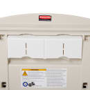 Rubbermaid FG781988LPLAT Vertical Wall-Mounted Changing Station - Plastic, Platinum thumbnail 3