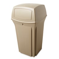 Rubbermaid FG843088BLA 35 gal Ranger Classic Container - Black thumbnail 7