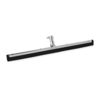 Rubbermaid FG9C3400BLA 24" Curved Floor Squeegee - Black thumbnail 2