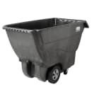 Rubbermaid FG101300BLA Trash Cart w/ 800 lb Capacity, Black thumbnail 2