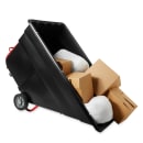 Rubbermaid FG102542 BLA 1 1/2 cu yd Trash Cart w/ 1200 lb Capacity, Black thumbnail 5