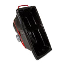 Rubbermaid FG130600BLA 1/2 cu yd Trash Cart w/ 1400 lb Capacity, Black thumbnail 5