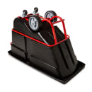 Rubbermaid FG130600BLA 1/2 cu yd Trash Cart w/ 1400 lb Capacity, Black thumbnail 6