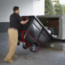 Rubbermaid FG131500BLA 1 cu yd Trash Cart w/ 1250 lb Capacity, Black thumbnail 6