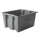 Rubbermaid FG172100GRAY Palletote® Bus Box - 19 1/2" x 15 1/2" x 10", Gray thumbnail 3