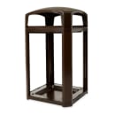 Rubbermaid FG397500 SBLE 50 gal Landmark Series Container - 26x26x46 1/2" Dome Top Frame, Sable thumbnail 5