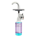 Rubbermaid FG402241 Low-Profile Liquid Soap Dispenser- 800/1600 ml Refills, Polished Chrome thumbnail 2