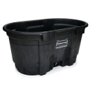 Rubbermaid FG424288 BLA 100 gal Stock Tank - Oval, Structural Foam thumbnail 2