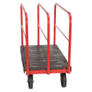 Rubbermaid FG446800BLA 2000 lb Platform Truck w/ Tie Downs, 48"L x 24"W thumbnail 2