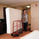 Rubbermaid FG446800BLA 2000 lb Platform Truck w/ Tie Downs, 48"L x 24"W thumbnail 4