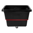 Rubbermaid FG471200 BLA Trash Cart w/ 800 lb Capacity, Black thumbnail 2