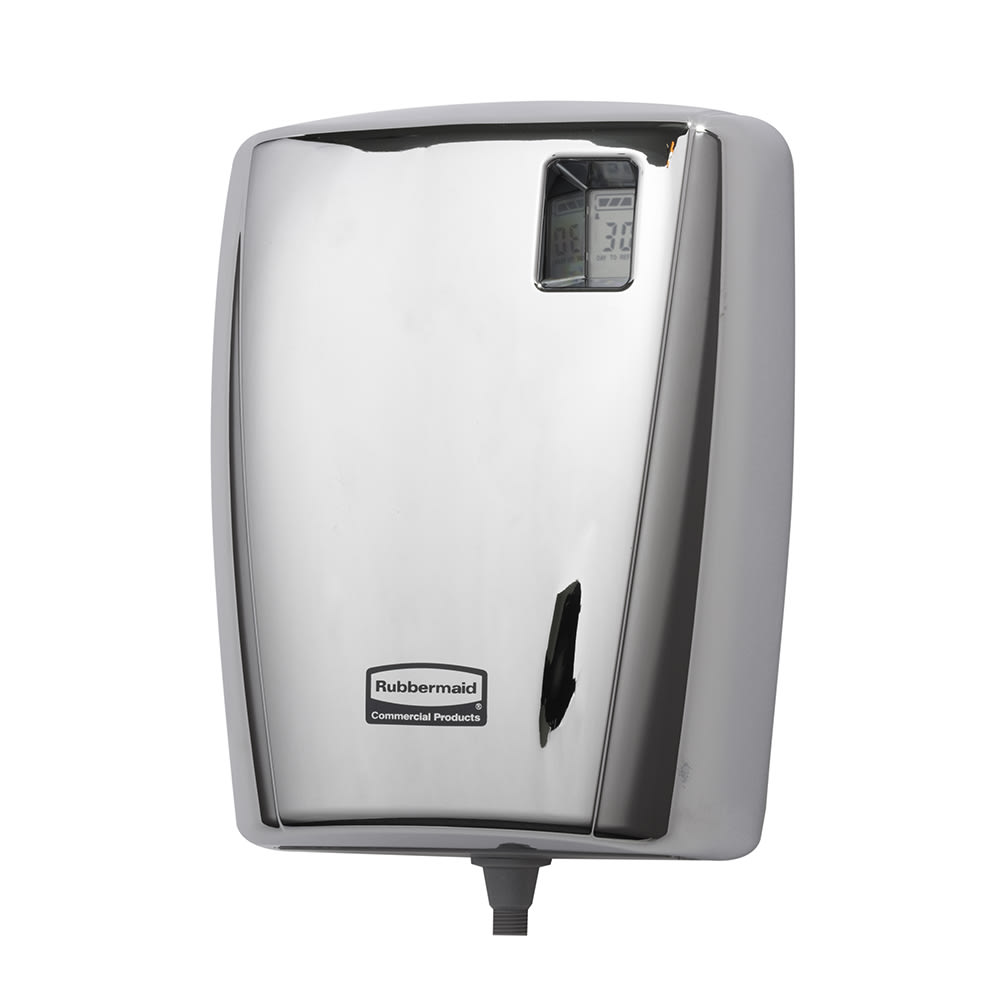 Rubbermaid FG500409 AutoClean LED Dispenser Kit - 3/4" Connector, Chrome