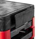 Rubbermaid FG618088 BLA 2 Level Polymer Utility Cart w/ 330 lb Capacity, Flat Ledges thumbnail 10