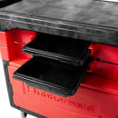 Rubbermaid FG618088 BLA 2 Level Polymer Utility Cart w/ 330 lb Capacity, Flat Ledges thumbnail 12