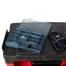 Rubbermaid FG618088 BLA 2 Level Polymer Utility Cart w/ 330 lb Capacity, Flat Ledges thumbnail 9