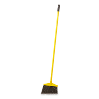 Rubbermaid FG638906BLA 54"L Jumbo Lobby Broom w/ Angle Bristles & Black Handle thumbnail 2