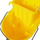 Rubbermaid FG748000YEL 26 qt WaveBrake Mop Bucket Combo - Side Press Wringer, Plastic, Yellow thumbnail 6