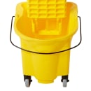 Rubbermaid FG748000YEL 26 qt WaveBrake Mop Bucket Combo - Side Press Wringer, Plastic, Yellow thumbnail 8