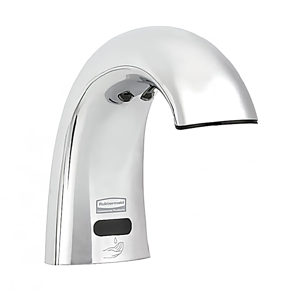 Rubbermaid FG750339 One-Shot Foam Soap Dispenser- Low-Profile, Polished Chrome