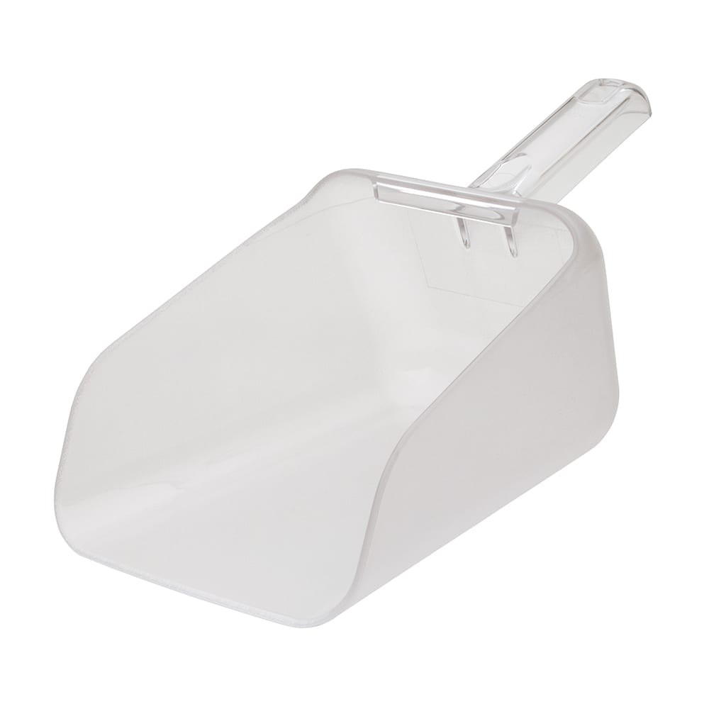 Rubbermaid FG9F7600 CLR 64 oz Bouncer Contour Scoop - Clear