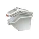 Rubbermaid FG9G5700 WHT ProSave® Safety Storage Bin with Scoop - 6.25 Gallon Capacity, White thumbnail 4