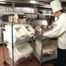 Rubbermaid FG9G5700 WHT ProSave® Safety Storage Bin with Scoop - 6.25 Gallon Capacity, White thumbnail 6