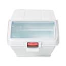 Rubbermaid FG9G5800 WHT ProSave® Safety Storage Bin with Scoop - 12.63 Gallon Capacity, White thumbnail 4