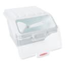 Rubbermaid FG9G6000WHT ProSave® Safety Storage Bin with Scoop - 2.62 Gallon Capacity, White thumbnail 2