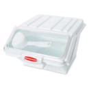Rubbermaid FG9G6000WHT ProSave® Safety Storage Bin with Scoop - 2.62 Gallon Capacity, White thumbnail 3