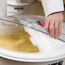 Rubbermaid FG9G7800WHT Rotating Lid for 32 Gallon Brute® Container - White thumbnail 2