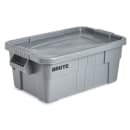 Rubbermaid FG9S3000 GRAY BRUTE® Bus Box w/ Lid - 27 9/10" x 16 1/2" x 10 7/10" , Gray thumbnail 3
