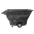 Rubbermaid FG9T1500 BLA 1 cu yd Trash Cart w/ 1250 lb Capacity, Black thumbnail 2