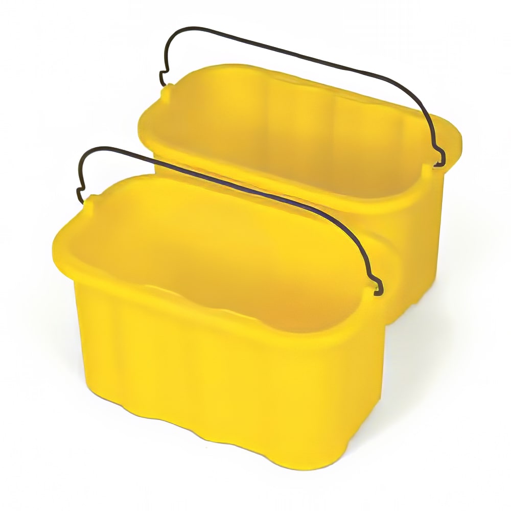 Rubbermaid FG9T8200 YEL 10 qt Sanitizing Caddy Replacement - Yellow