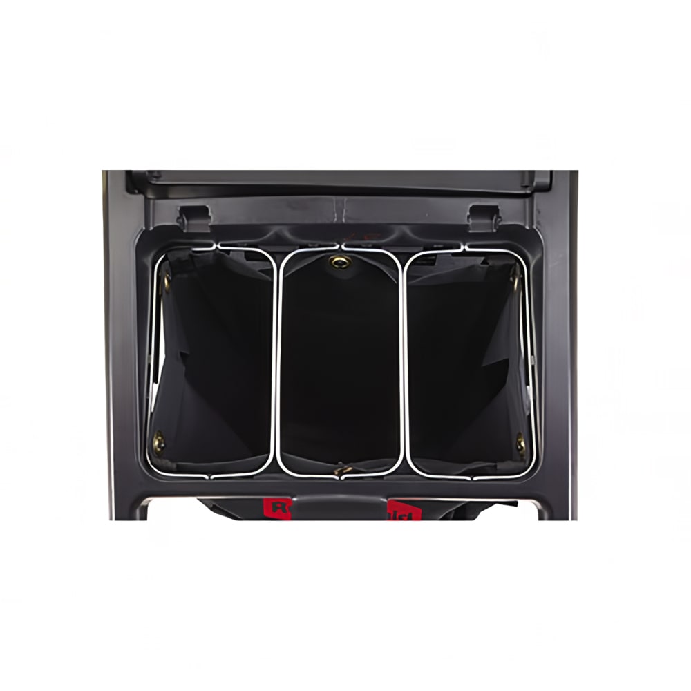 Rubbermaid FG9T8901 0000 Triple Waste Wire Bag Holders