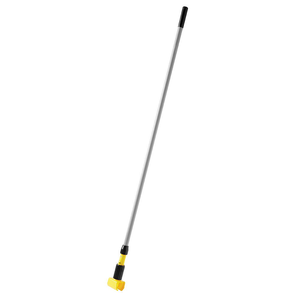 Rubbermaid FGH236000000 60" Gripper Wet Mop Handle - Aluminum/Yellow