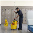 Rubbermaid FGH245000000 54" Gripper Wet Mop Handle - 5" Headbands, Fiberglass/Yellow thumbnail 2