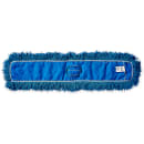 Rubbermaid FGJ35500BL00 36" Dust Mop Head Only w/ Twisted Loop Ends, Blue thumbnail 3