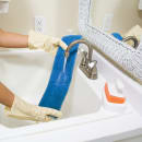 Rubbermaid FGQ40900BL00 18" Economy Wet Room Pad - Microfiber, Blue thumbnail 2