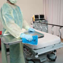 Rubbermaid FGQ62000BL00 16" Square Hygen General Purpose Cloth - Microfiber, Blue thumbnail 3